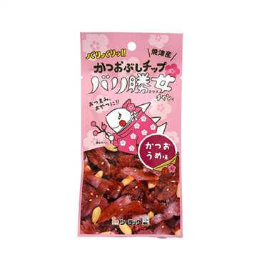 バリ勝女チャン。とってもうめ～わよ編（かつおうめ味）１７ｇ１０袋入ボール