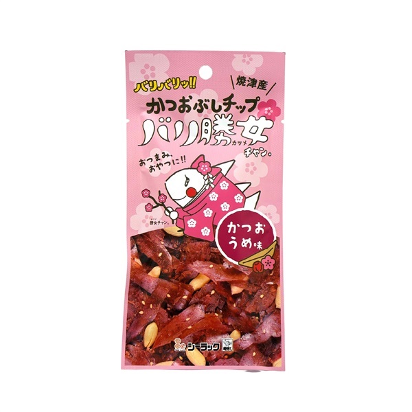 バリ勝女チャン。とってもうめ～わよ編（かつおうめ味）１７ｇ１０袋入ボール